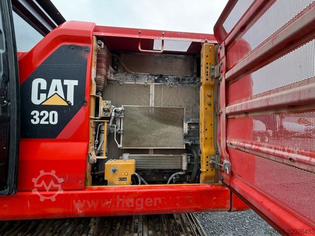 Bager gusjeničar CATERPILLAR 320 Kettenbagger 22,1 Ton *8.100 H