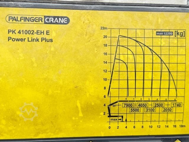 Tovorna dvigalka na tovornjaku MAN TGX 26.440 * PK 41002-EH E + FUNK + Anhänger*TOP