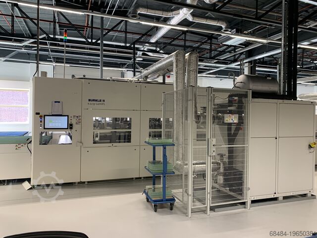 Línea de laminación Easy-Lam Buerkle Lamination line Easy-lam 2142-1 HVF