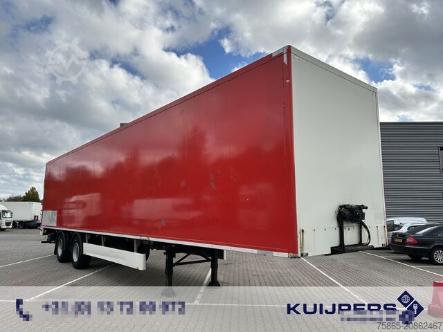 Box body Pacton B2-001 / Box / Loadlift 2500 kg / BPW Drum / NL...