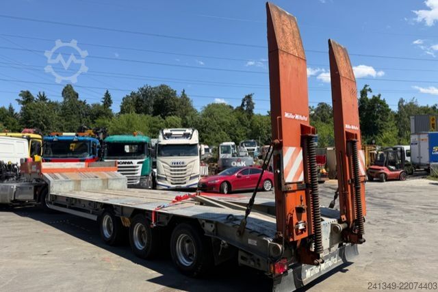 Lavt bygger sættevogn MÜLLER-MITTELTAL T3 Zwangsgelenkt