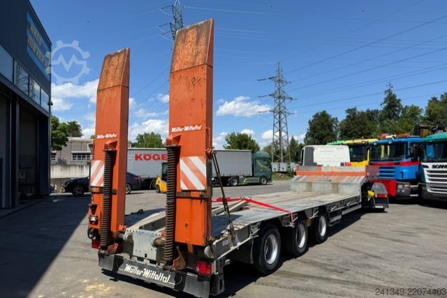 Lavt bygger sættevogn MÜLLER-MITTELTAL T3 Zwangsgelenkt