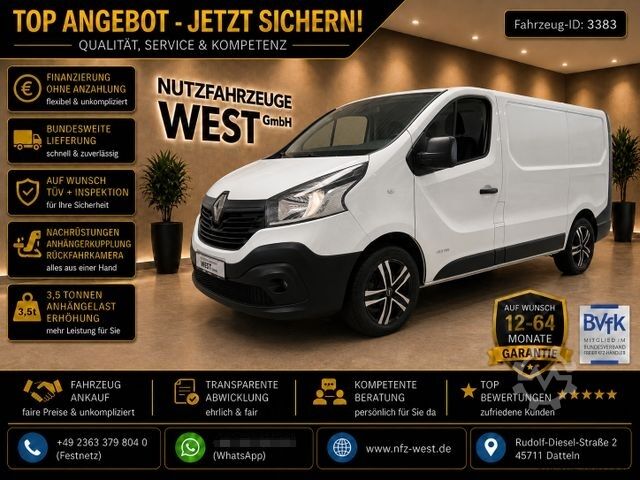 Fourgon tôlé RENAULT Trafic 1,6 dCi Kasten*Garantie*Klima*AHK*