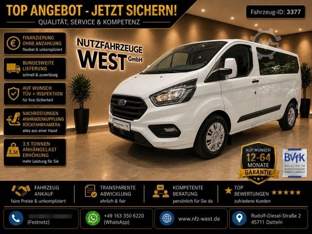 Mikroautobuss FORD Transit Custom *9-Sitzer*Garantie*1.Hand*