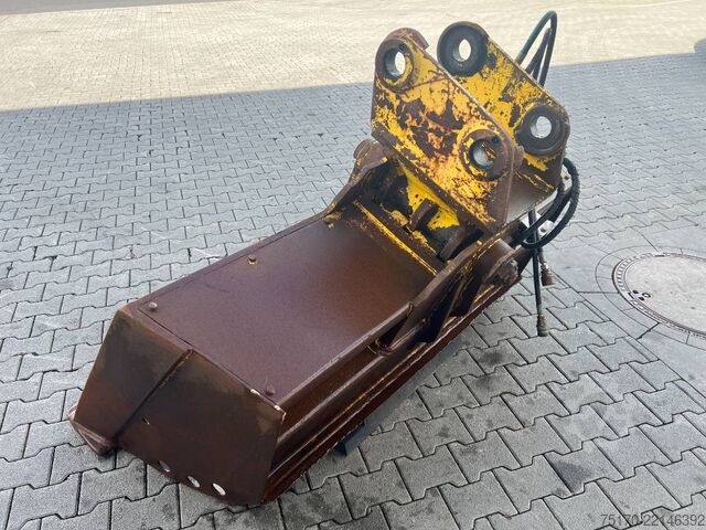 Gravemaskinearm  hydraulischer  Grabenräumlöffel / SW33 / 2.000 mm