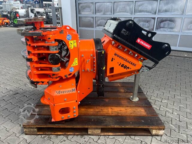 Westtech WG1600 Greifer 7-jari / Gergaji / OQ70/55 / DEMO Westtech WG1600 7-Finger Greifer / Säge / OQ70/55 / DEMO