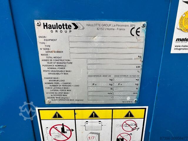 Teleskopska platforma Haulotte Star 6 Picking Hoogwerker Masthoogwerker