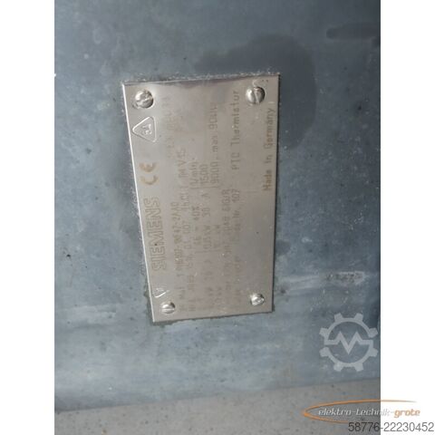 Ohjausyksikkö Siemens 1PH6107-1NF47-2AA0 AC-HSA-Motor SN: EJ899151601007