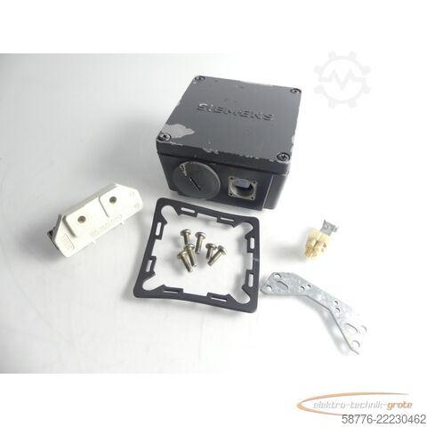Ohjausyksikkö Siemens Klemmkasten für 1PH6105 Servomotor mit Zubehör
