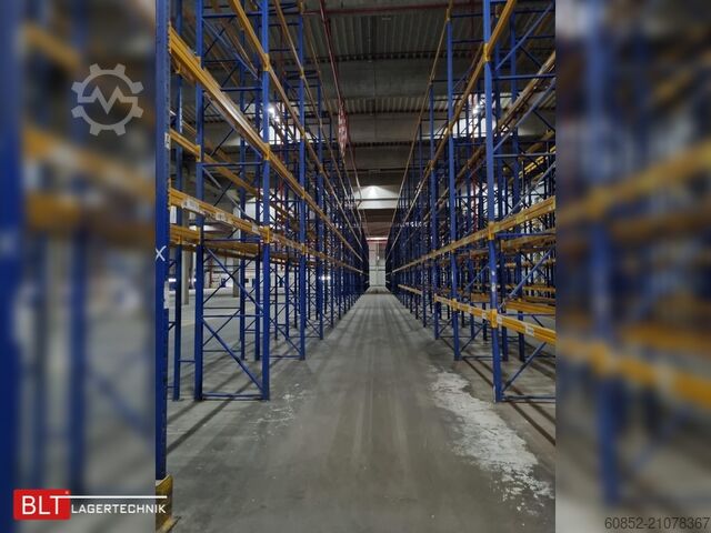 Schwerlastregal Industrieregal Hochregal Jungheinrich Delta – 14,10 lfm | Höhe 7, Höhe 7,50 m , Boden +3 , Fachlast 2700kg