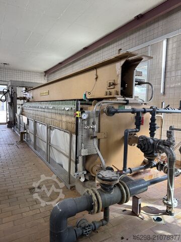 Kammerfilterpresse gebraucht Ritterhaus & Blecher 1200