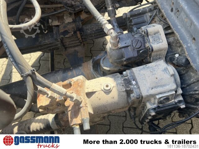 Camion benne à bras amovible MAN TGS 35.440 8x4 BL, Meiller 19.62, Atlas Kran