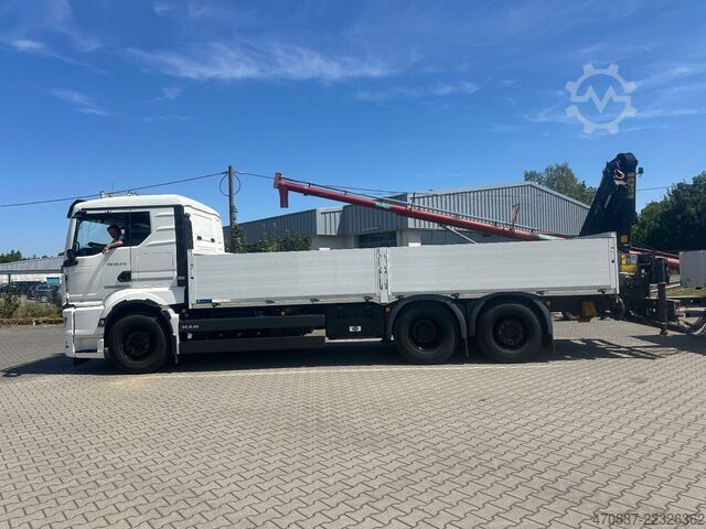 Platvormveok MAN TGX 26.470 6x2  Palfinger PK 18500 Funk + Hänger
