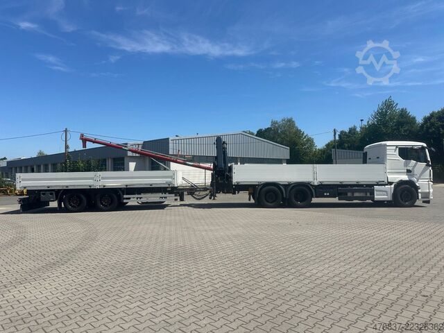 Platvormveok MAN TGX 26.470 6x2  Palfinger PK 18500 Funk + Hänger
