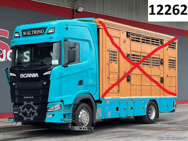 ट्रक चेसिस SCANIA S500 4x2 LL Fahrgestell *Retarder* *unfall*