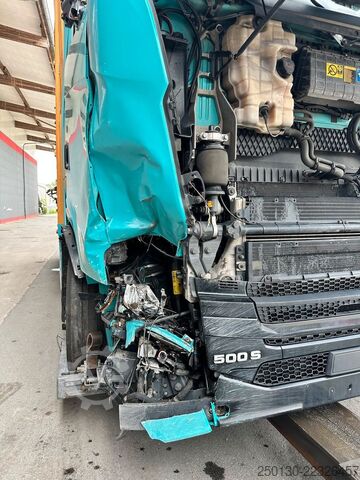 ट्रक चेसिस SCANIA S500 4x2 LL Fahrgestell *Retarder* *unfall*