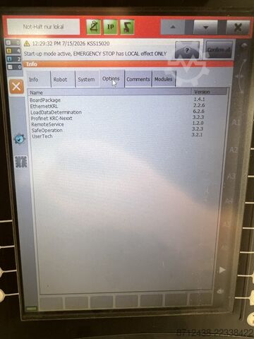 Robô industrial KUKA KR 210 R2700 extra