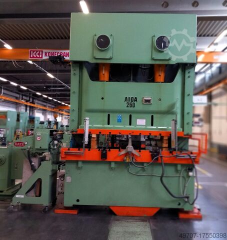 Eccentric press 250ton AIDA NC1-250 250ton
