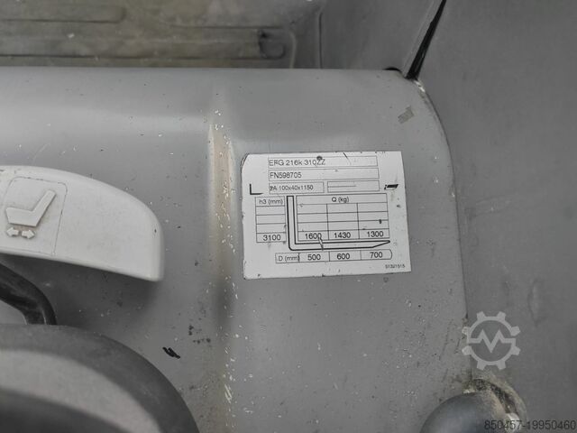 Elektrisk – 3 hjul Jungheinrich EFG216k