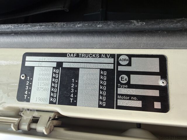 Platforminis sunkvežimis Daf XF440 6X2 Palfinger PK 34002 bis 29 Meter