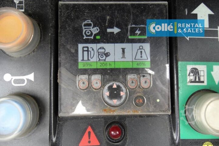 Kĺbová teleskopická pracovná plošina Niftylift HR28 Hybrid 4x4 | 2016