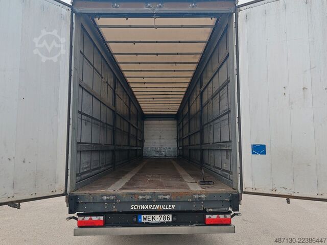 Naczepa otwarta z plandeką SCHWARZMÜLLER S1 J MEGA