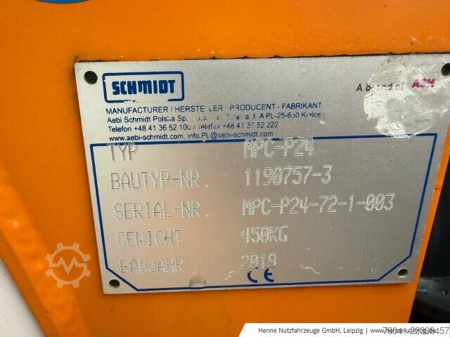 অন্যান্য Schmidt Schneepflug MPC-P 24