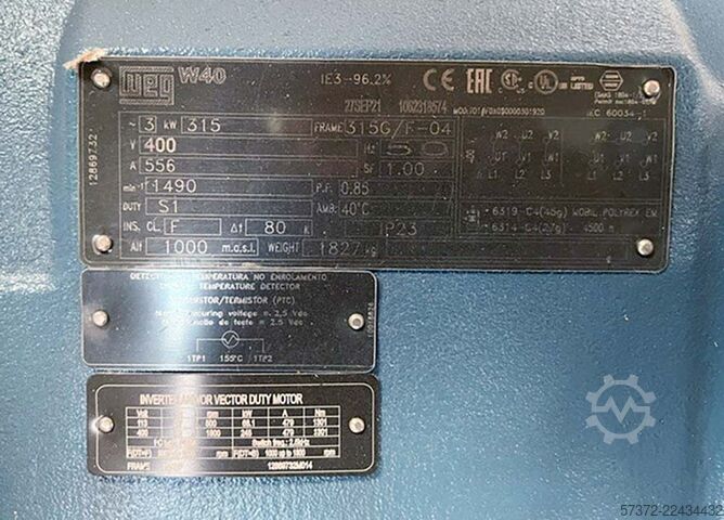  WEG IE3-IP23-B3-V