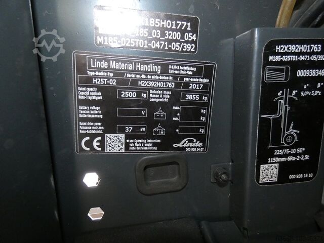 رافعات شوكية غاز البترول المسال Linde H25T
