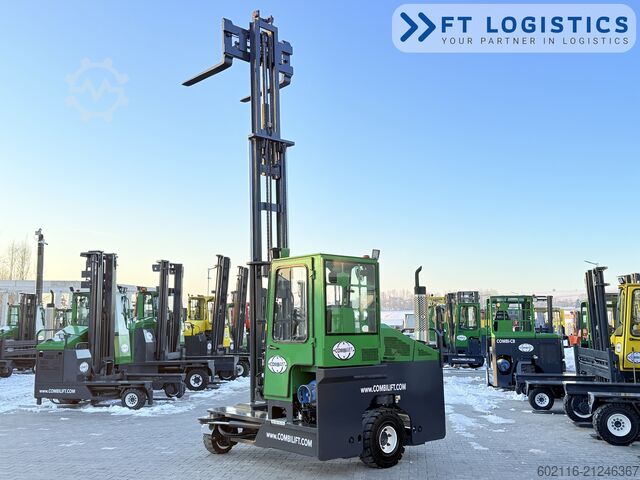 Dört yollu forklift Combilift C4000 GAS TRIPLEX 5550 FREE LIFT CABIN