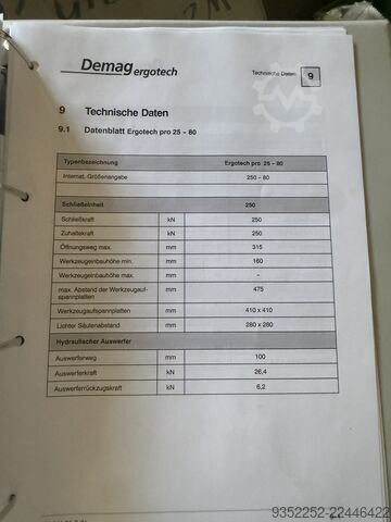 машина за шприцоване DEMAG Ergotech pro 25-80.