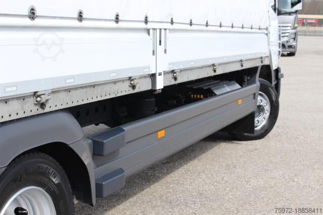 Camion cu platformă și prelată Mercedes-Benz Atego 1224 L
