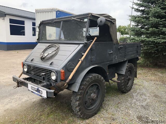 Caminhão plataforma DAIMLER BENZ U 25 Cabrio/ Original-Zustand