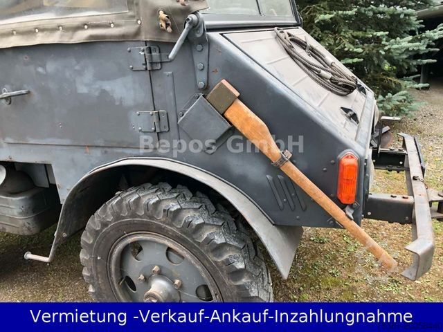 Dubă pick-up MERCEDES-BENZ Damlier-Benz U 25 -Unimog -Cabrio-H Kennzeichen