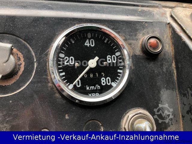 Dubă pick-up MERCEDES-BENZ Damlier-Benz U 25 -Unimog -Cabrio-H Kennzeichen