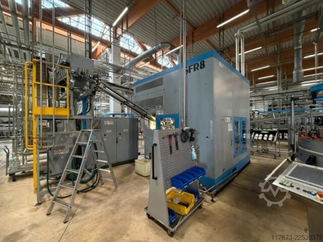 Máquina de moldagem por sopro SIPRA SFR 8 2009 - 12400bph Sipa SFR 8