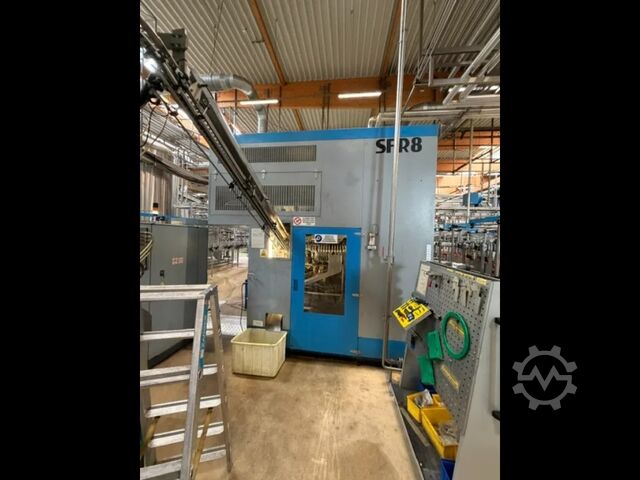 Máquina de moldagem por sopro SIPRA SFR 8 2009 - 12400bph Sipa SFR 8