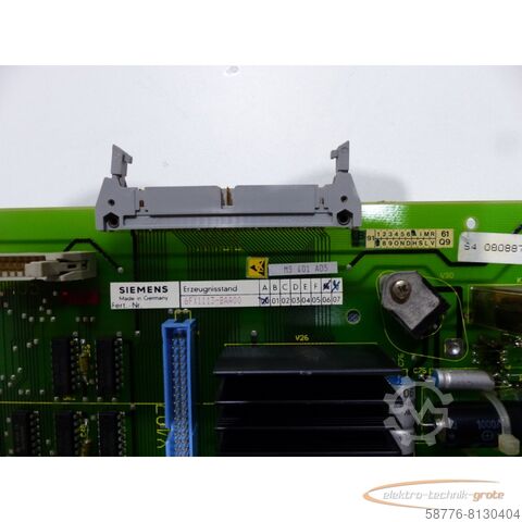Siemens komponenta Siemens 6FX1113-8AA00 Grundbaugruppe E Stand H / 00