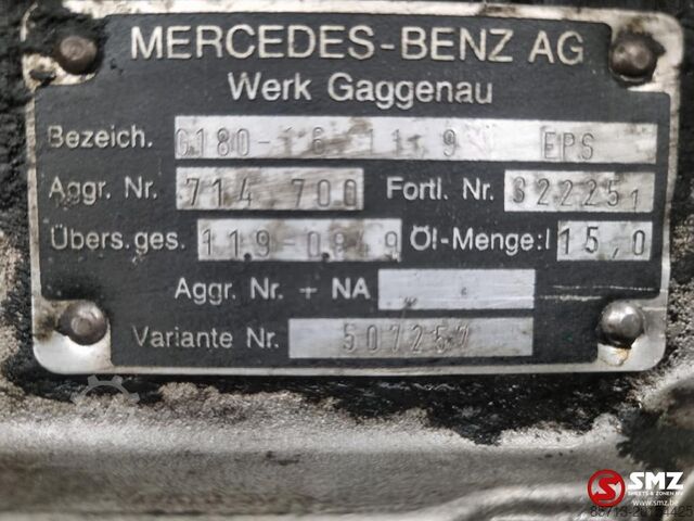 Caja de cambios Mercedes Occ Versnellingsbak Mercedes G180-16 / 11.9 EPS