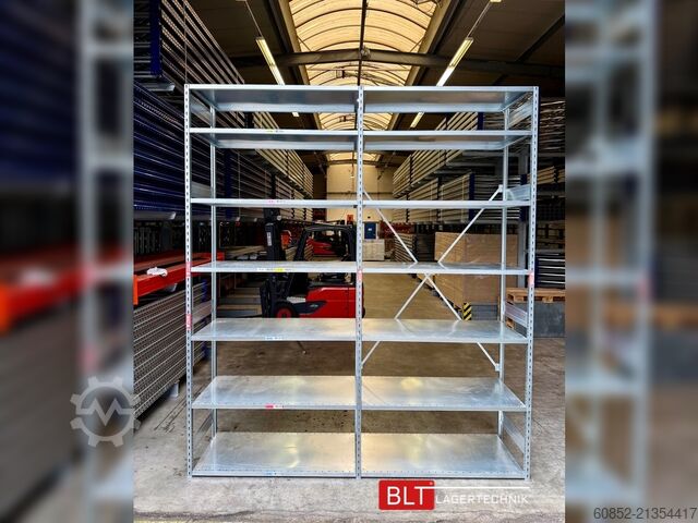 Modulárna polica Gebrauchtes STOW Fachbodenregal 300 cm hoch, 60 cm tief, 7 Lagerebenen