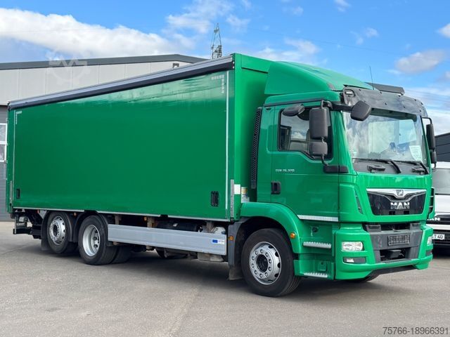 Φορτηγό μεταφοράς ποτών MAN TGM 26.320 L / LBW / 2xAHK / LENKACHSE / 18 PAL