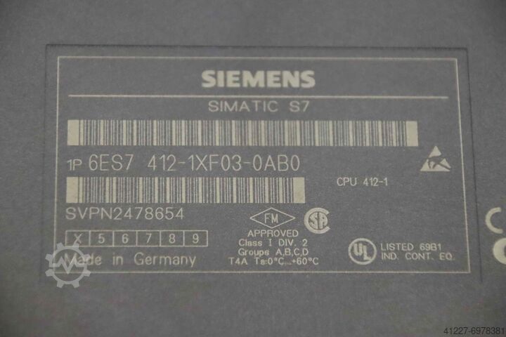 Zgromadzenie centralne Siemens 6ES7 414-1XF03-0AB0