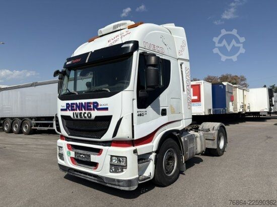標準トラクターユニット IVECO STRALIS 460, INTARDER, AUTOMATIK, EURO 6, HYDRAULIK, STANDKLIMA