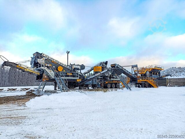 Crushing equipment/mobile crushing plant FABO Mobile Crushing Plant Mobile Jaw Crusher MCK-115