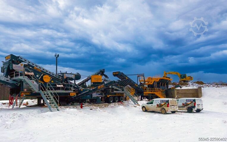 Crushing equipment/mobile crushing plant FABO Mobile Crushing Plant Mobile Jaw Crusher MCK-115