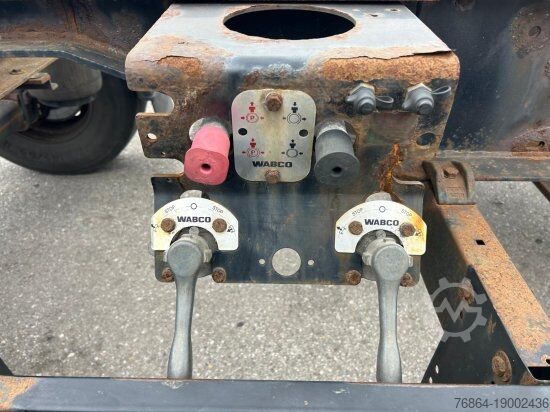 Utskiftbart chassis-tilhenger KöGEL AW18, BDF-LAFETTE, BPW-ACHSEN