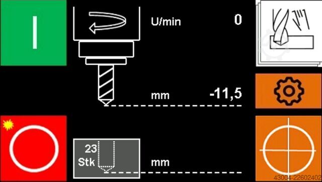 Søyleboremaskin FLOTT SB P40 STG PV electronic