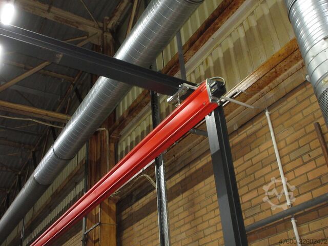 起重机顶棚 起重机 室内起重机 起重机跑道 Demag Portalkran KBK2-H Stahlbau 500KG Abus 500KG Kettenzug + Stahlbau