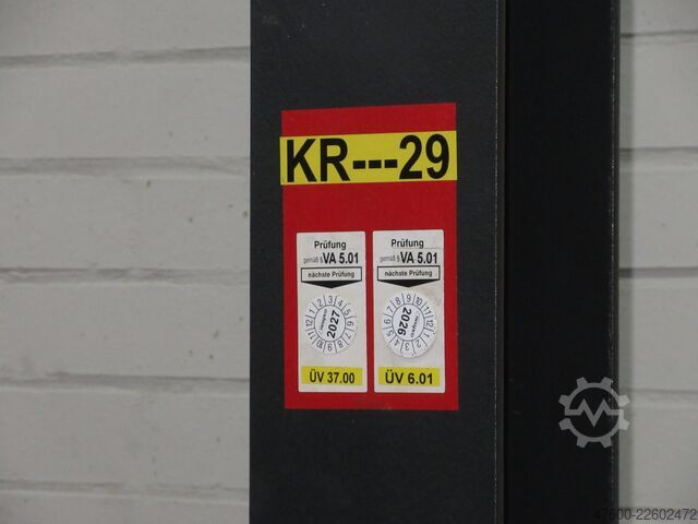 起重机顶棚 起重机 室内起重机 起重机跑道 Demag Portalkran KBK2-H Stahlbau 500KG Abus 500KG Kettenzug + Stahlbau