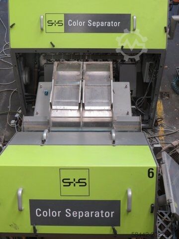 Clasificador de colores y clasificador de polímeros SESOTEC Colour Sorter and Polymer Sorter